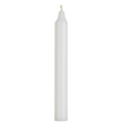 White Rustic Dinner Candle 18cm | Annie Mo's