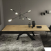Tavolo Metal Extending Table