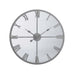 Grey Framed Mirrored Wall Clock | Annie Mo's