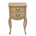 Vintaged Two Drawer Bedside Cabinet 77cm | Annie Mo's