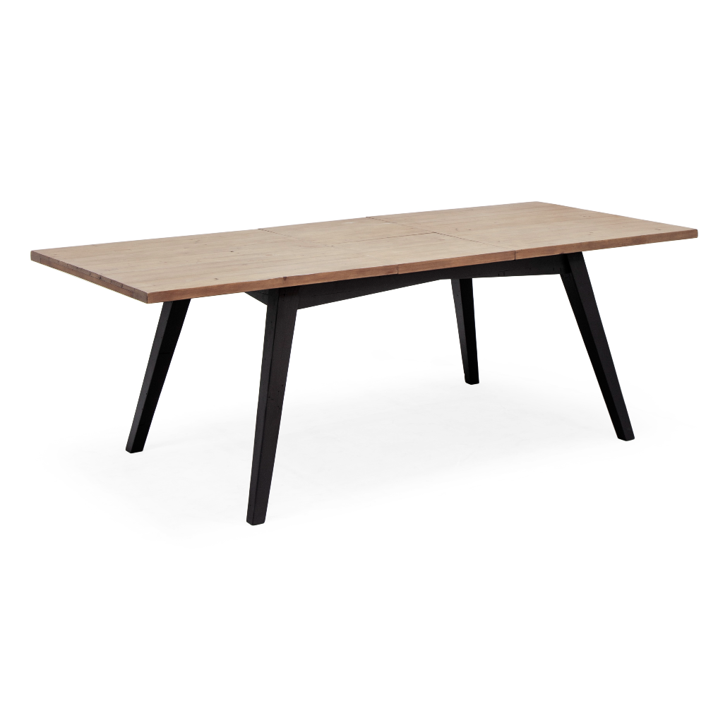Viva Reclaimed Mixed Wood Extending Dining Table 170-220cm | Annie Mo's
