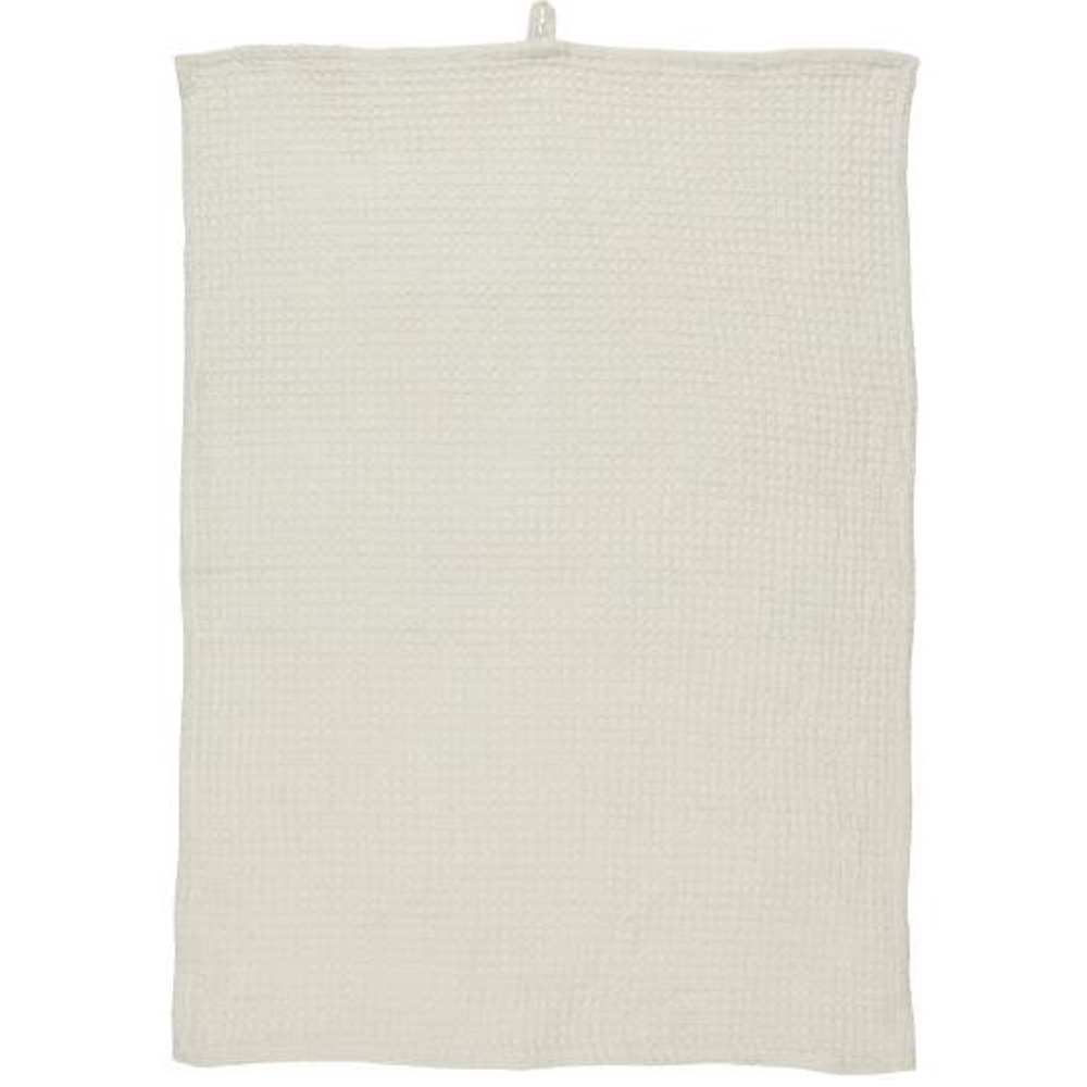 TEA TOWEL –soft waffle –white - ZIZI linen home textiles