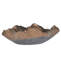 Wave Edge Copper Bowl 32cm | Annie Mo's