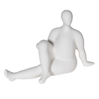 White Laid Back Figure 25cm