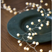 White Snowberry LED Garland - Battery Operated
