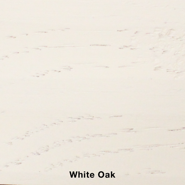 Toronto Walnut Table with Glass Legs - White Oak | Annie Mo's