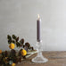 Harlequin Glass Candlesticks 10cm