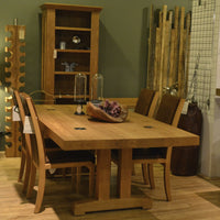 Mighty Mac Straight Legs Rectangular Dining Table 96cm Wide