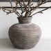 Charcoal Terracotta Vase 33cm