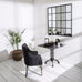 Black Window Pane Mirror - Room Shot 2 | Annie Mo's