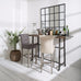 Black Window Pane Mirror - Room Shot | Annie Mo's