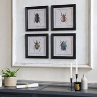 Brockby Set of Four Beetle Wall Art 38cm |  Annie Mo's