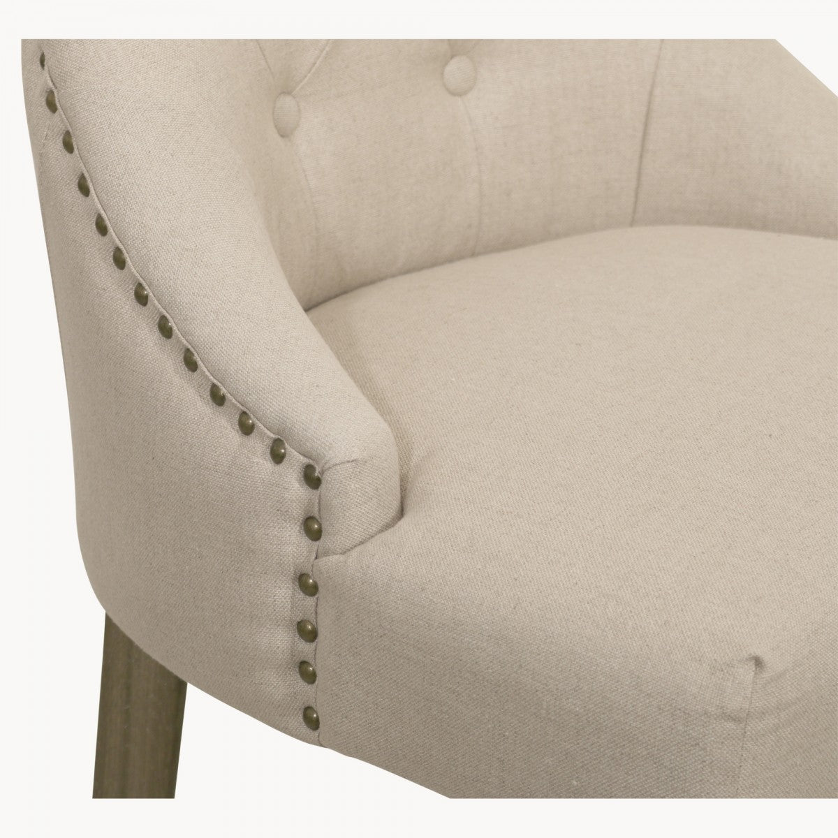 St James Button Back Bar Stool