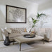 Beige Padded Coffee Table - Large | Annie Mo's