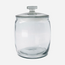 Glass Storage Jars with Glass Lids