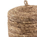 Set of Three Corn Lidded Baskets Cocoa  42cm