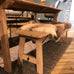 Malta Reclaimed Wood Benches