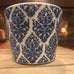 Dutch Style Plant Pots 12x14cm Blue
