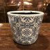 Dutch Style Plant Pots 12x14cm Blue