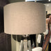Wooden Floor Lamp With Grey Shade 162cm