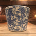 Dutch Style Plant Pots 12x14cm Blue