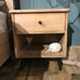 Malta Reclaimed One Drawer Bedside