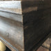 Small Distressed Black Console Table 180cm