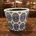 Dutch Style Plant Pots 12x14cm Blue