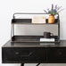 Shelf Desk Tidy  in Antiqued Black Brass 54cm | Annie Mo's