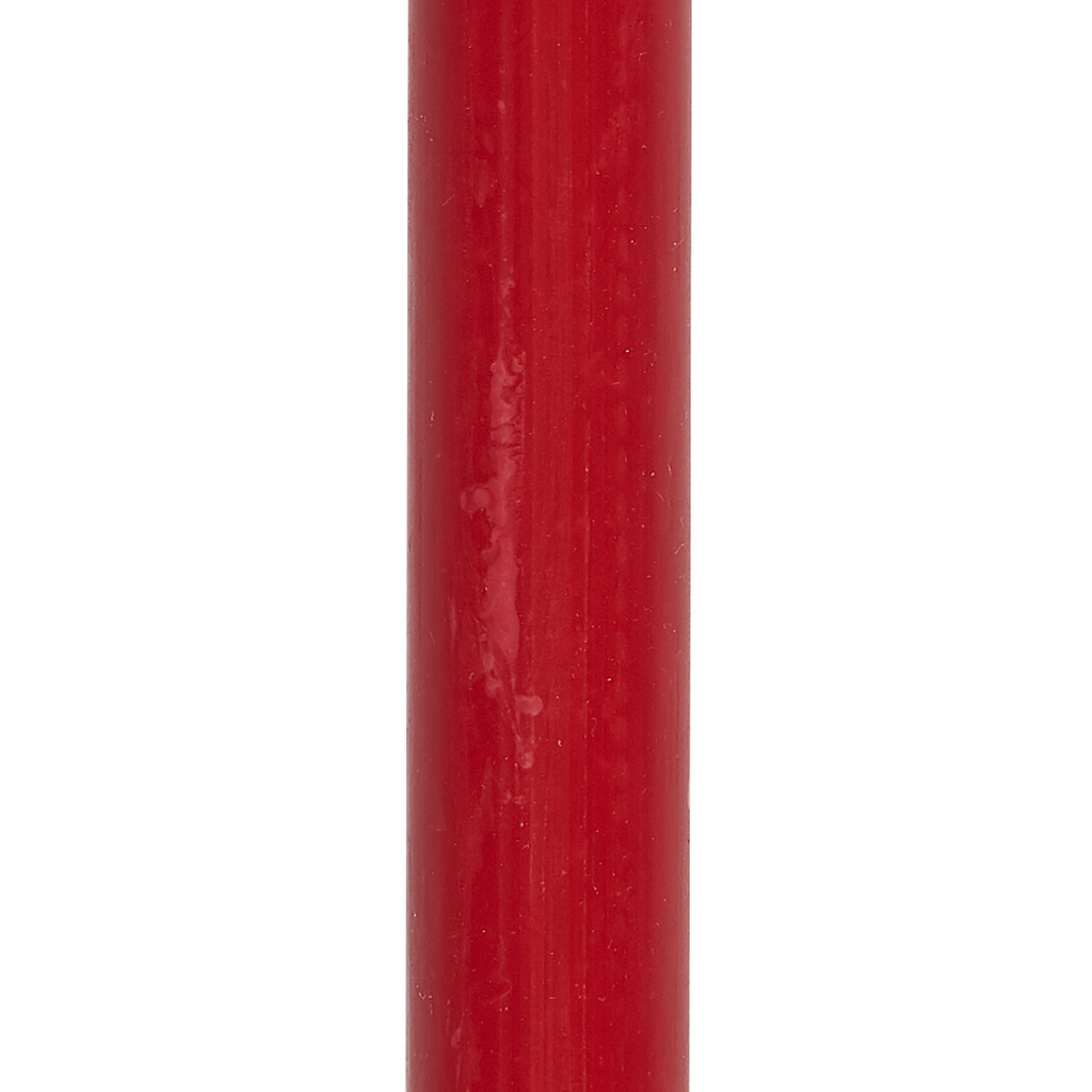 Red Caramel and Bordeaux Tones Tall Rustic Dinner Candles 29cm - Colour Choice