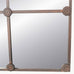Industrial Grid Mirror 69cm