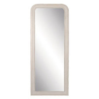 Vintage Effect Mirror Antique White 163cm | Annie Mo's