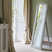 Vintage Floor-standing Mirror Soft Grey 165cm | Annie Mo's