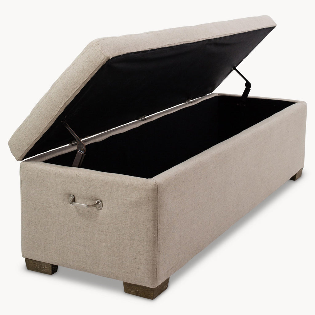 Beige Ottoman Annie Mo s