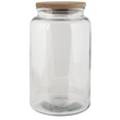 Glass Jars with Wooden Lids
