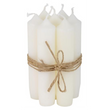 Short White Dinner Candle 11cm | Annie Mo's