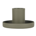 Dusty Green Dinner Candle Holder - Metal