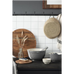 Five Metal Hook Rack 63cm