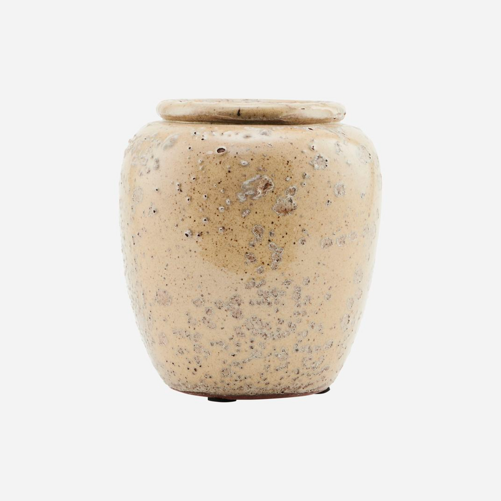 Natures Way Glazed Vase 16cm | Annie Mo's