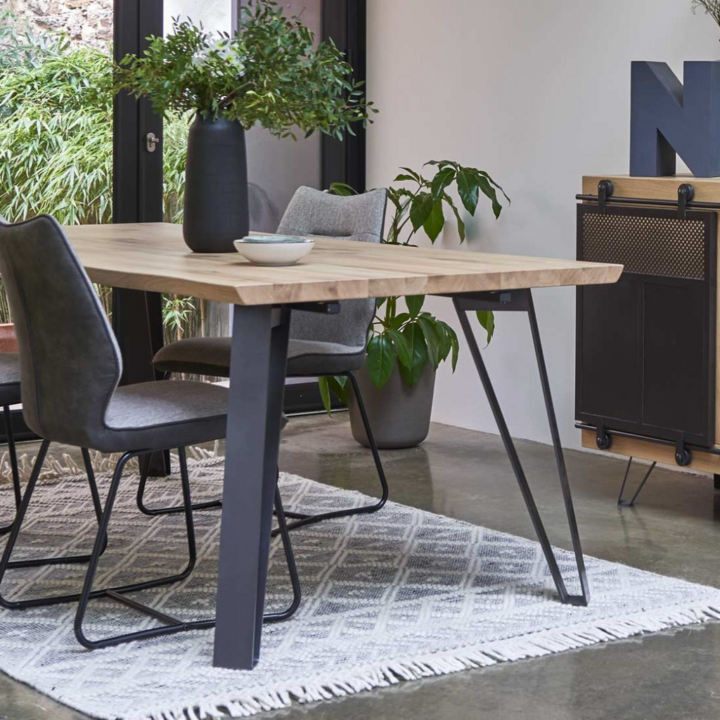 Elements Dining Tables with Four Pin Legs 100cm Wide
