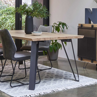 Elements Dining Tables with Four Pin Legs 90cm Wide