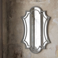 Wilton Grey Ornate Mirror 145cm