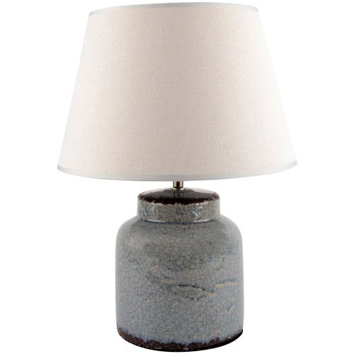 Ceramic Lamp with Cream Shade 42cm | Annie Mo's
